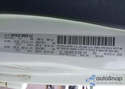 2015 Jeep Wrangler Unlimited Sport from USA, damaged, VIN 1C4BJWDG8FL501239